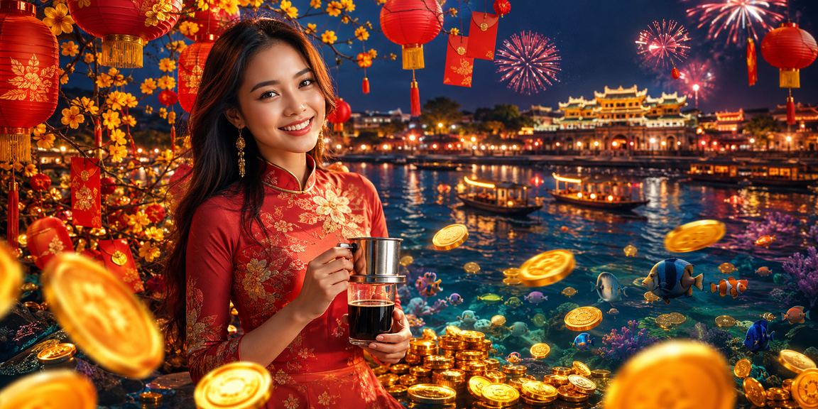 Người dùng Huế nhận thưởng và thưởng thức cà phê sau khi chơi game